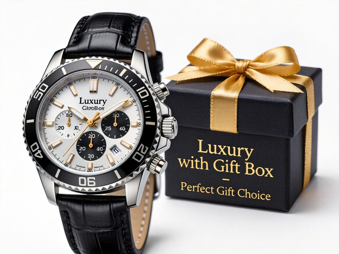 Luxury Watch with Gift Box – Perfect Gift Choice