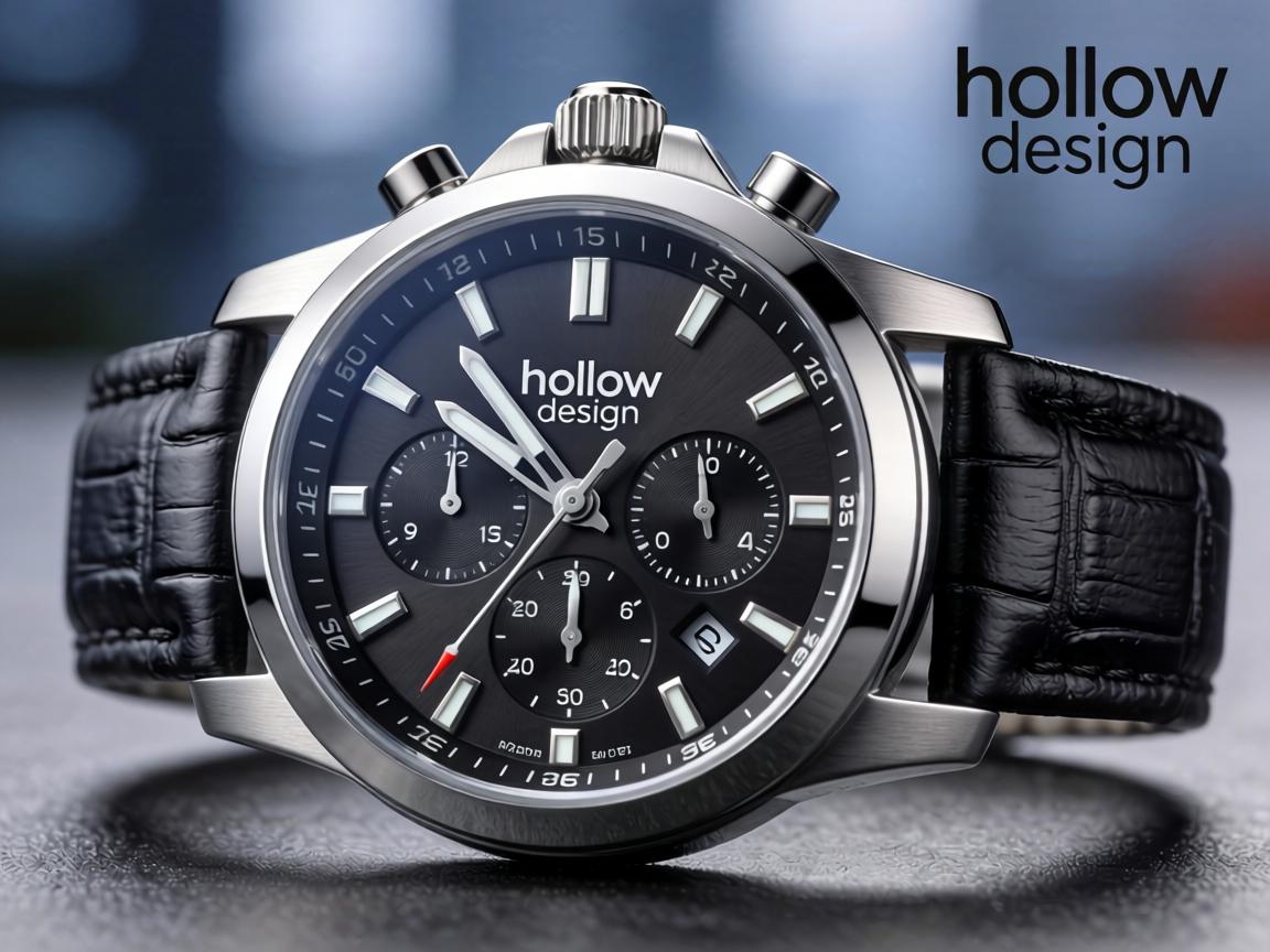 hollow design watch